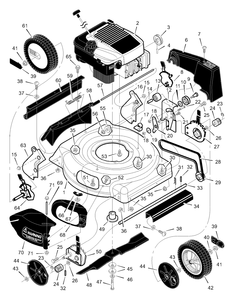 Part Location Diagram of F-99430 Murray Instruction Book